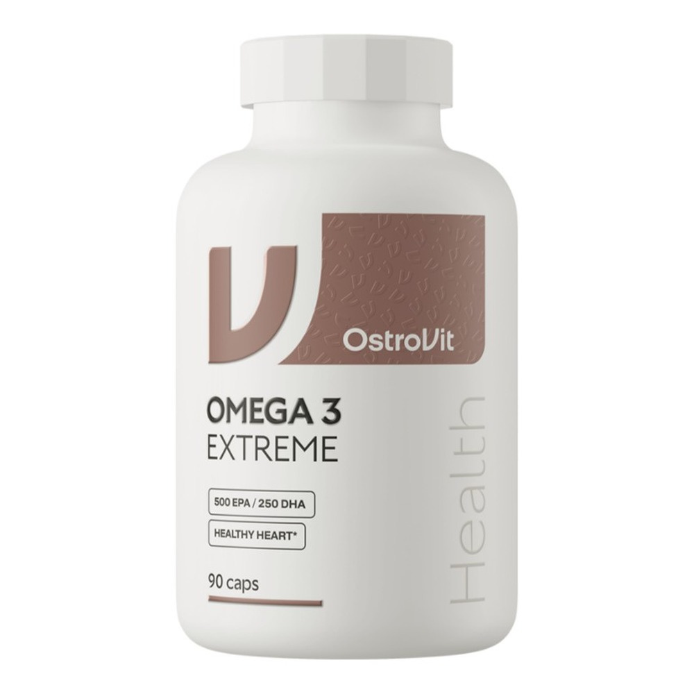 OstroVit Omega 3 Extreme Olej Rybny Omega-3 90 Kapsułek