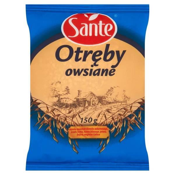 Sante Otręby Owsiane Źródło Błonnika Pokarmowego 150g