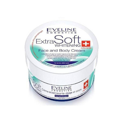 Eveline Extra Soft Receptura Szwajcarska Wybielający Krem do Twarzy i Ciała 100ml