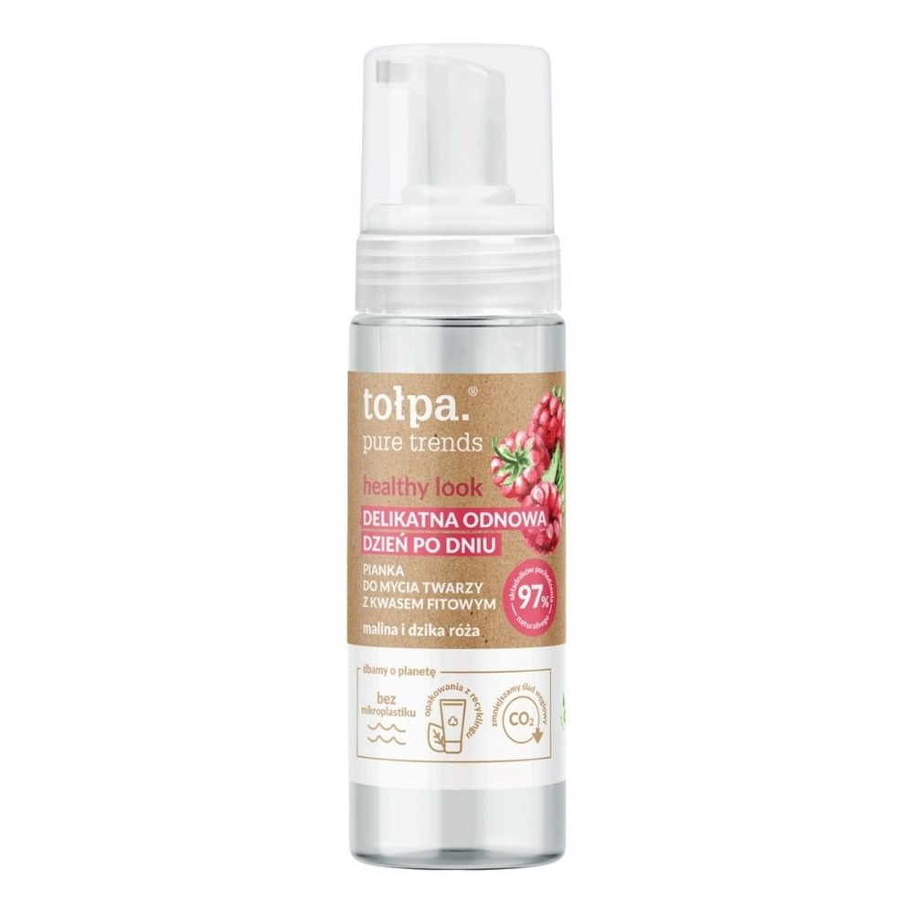 Tołpa Pure Trends Oczyszczająca Pianka do Mycia Twarzy Healthy Look z Kwasem Fitowym 150ml
