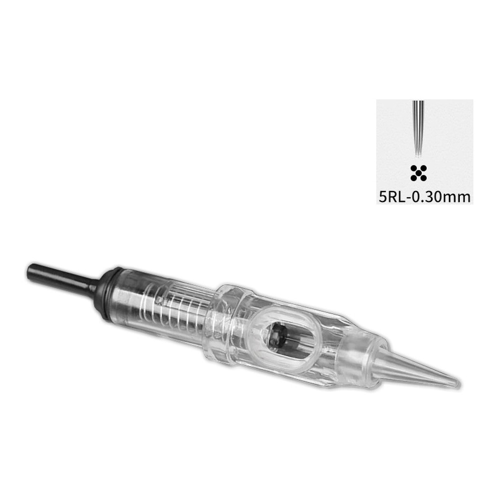 BLCK Professional Sterylna Głowica z Igłami do Makijażu Permanentnego 5RL 0.30mm 1szt.