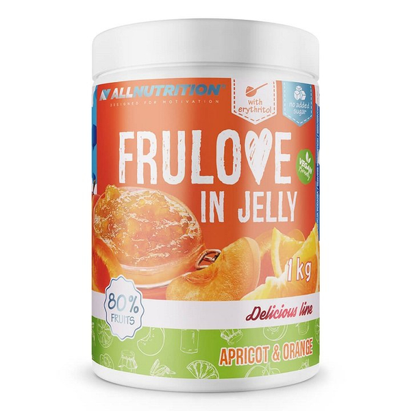 Allnutrition Frulove In Jelly Morela i Pomarańcza Owoce w Żelu Bez Cukru 1000g