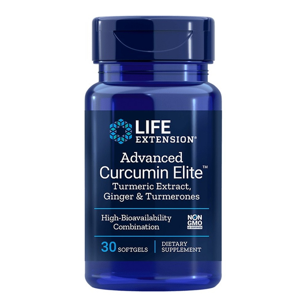 Advanced Curcumin Elite Turmeric Extract, Ginger & Turmerones - 30 softgels