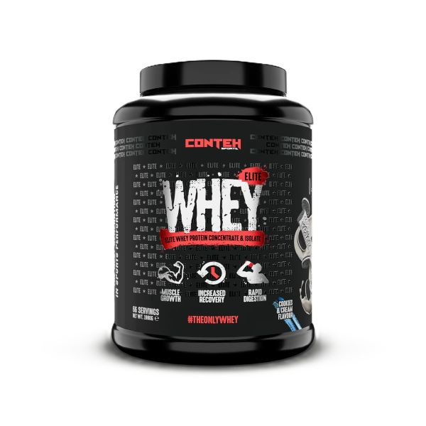 Whey Elite, Cookies & Cream - 1980g