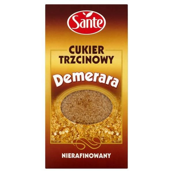 Sante Demerara Cukier Trzcinowy Nierafinowany 500g