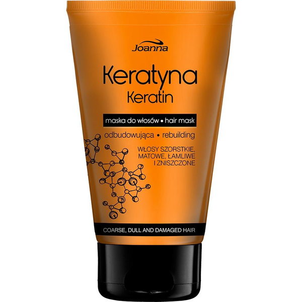 Joanna Keratin Odbudowująca Maseczka do Włosów z Keratyną 150g