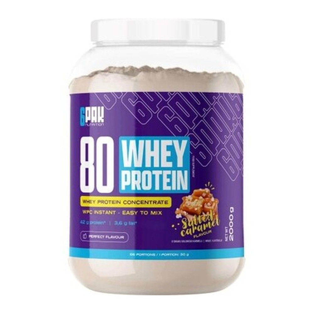 80 Whey Protein, Salted Caramel - 2000g