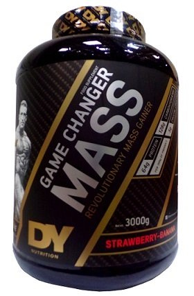 Dorian Yates Game Changer Mass, Strawberry-Banana - 3000g