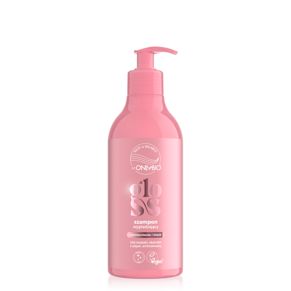OnlyBio Hair in Balance Gloss Szampon Wygładzający 400ml