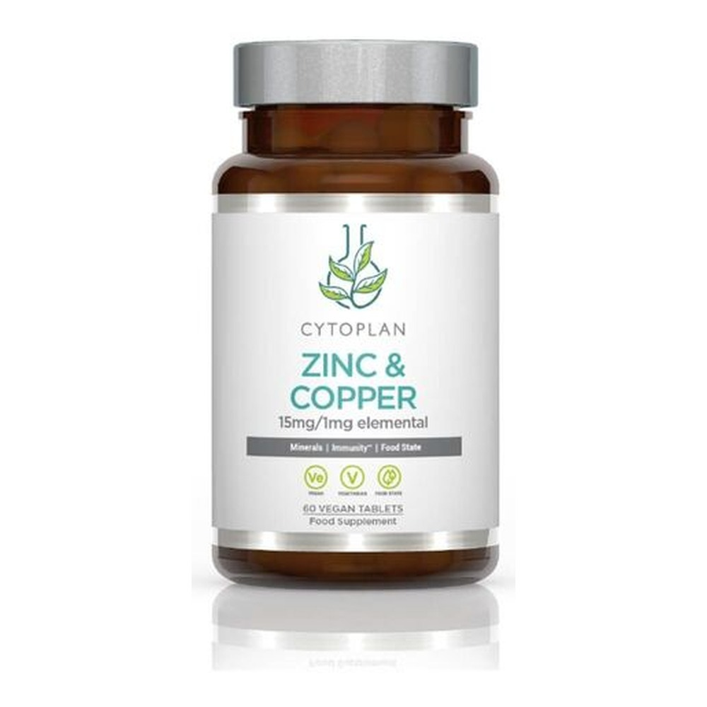 Cytoplan Zinc & Copper - 60 tabs
