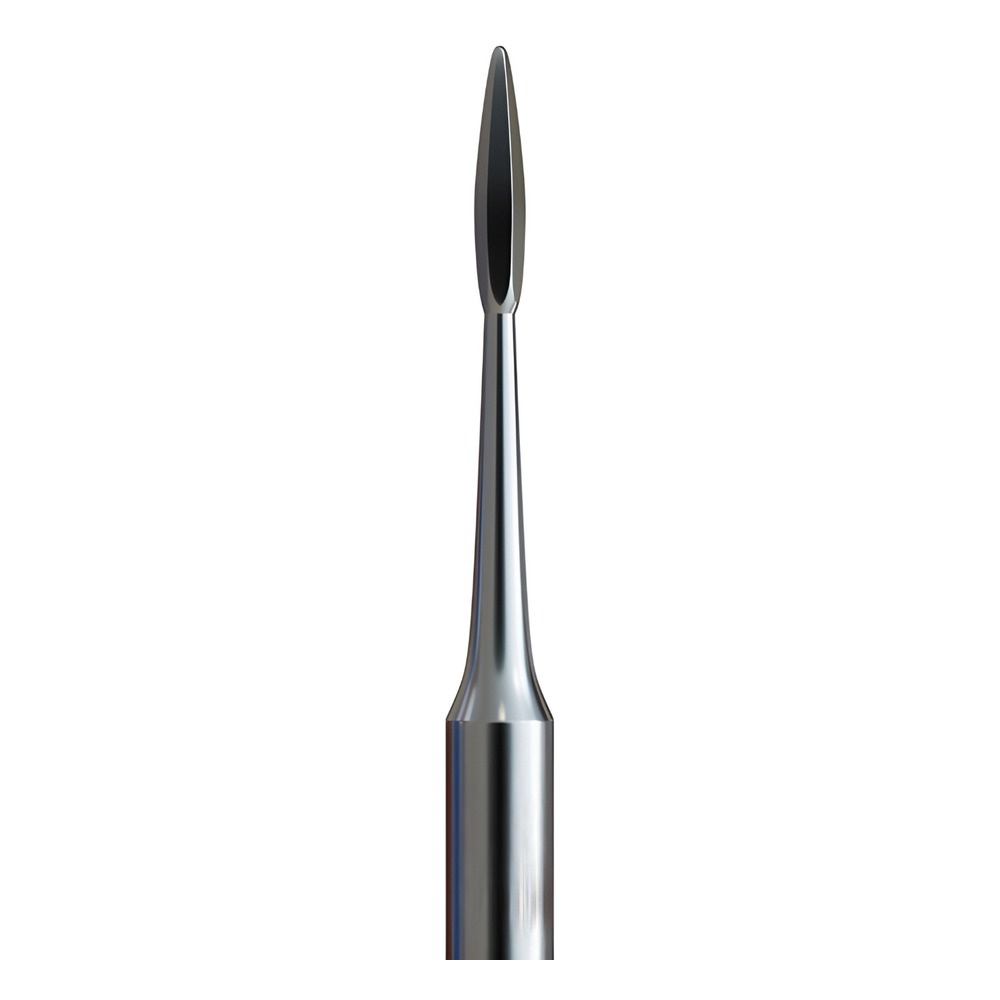 IQ Nails Frez do Paznokci ze Stali Nierdzewnej Kształt Płomienia bez Ostrza 1,2mm 190NC.071.012 1 Sztuka