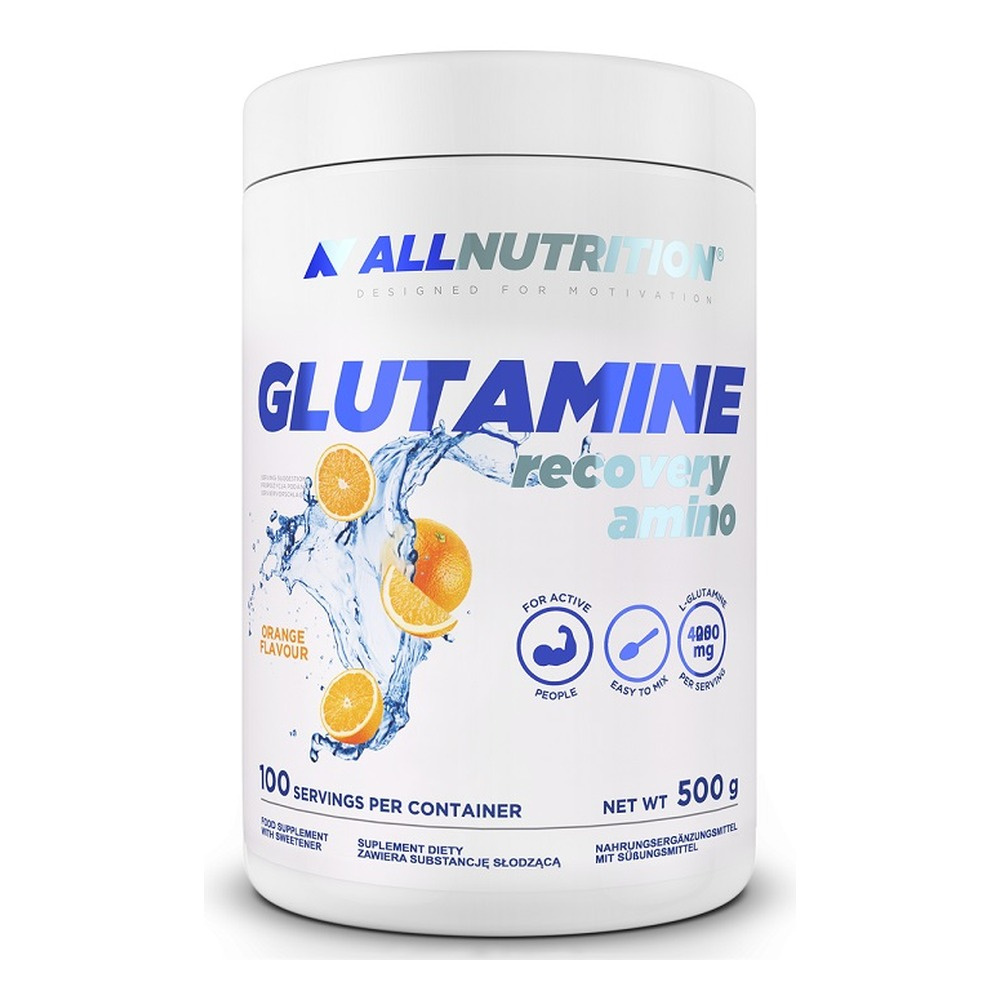 Allnutrition Glutamine Recovery Amino, Orange - 500g