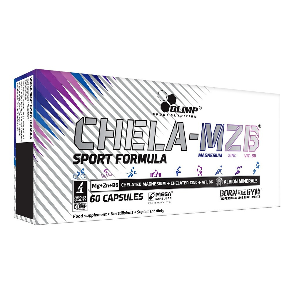 Olimp Chela MZB Sport Formula na Regenerację i Sen 60 Kapsułek
