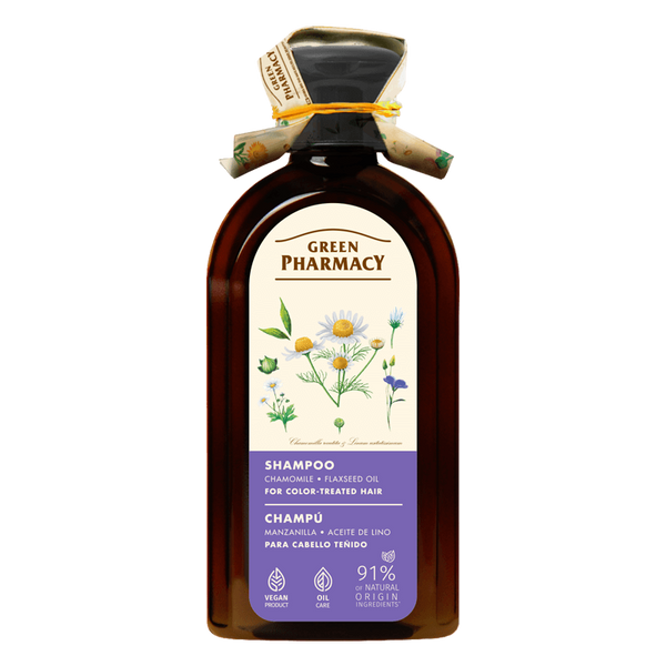 Green Pharmacy Szampon do Włosów Zniszczonych z Rumiankiem Lekarskim 350ml