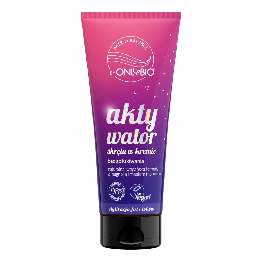 OnlyBio Hair In Balance Aktywator Skrętu do Włosów w Kremie z Magnolią i Masłem Murumuru 200ml