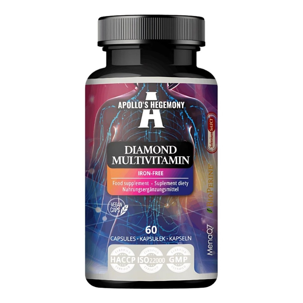 Apollo's Hegemony Diamond Multivitamin Iron-Free 60 vcaps