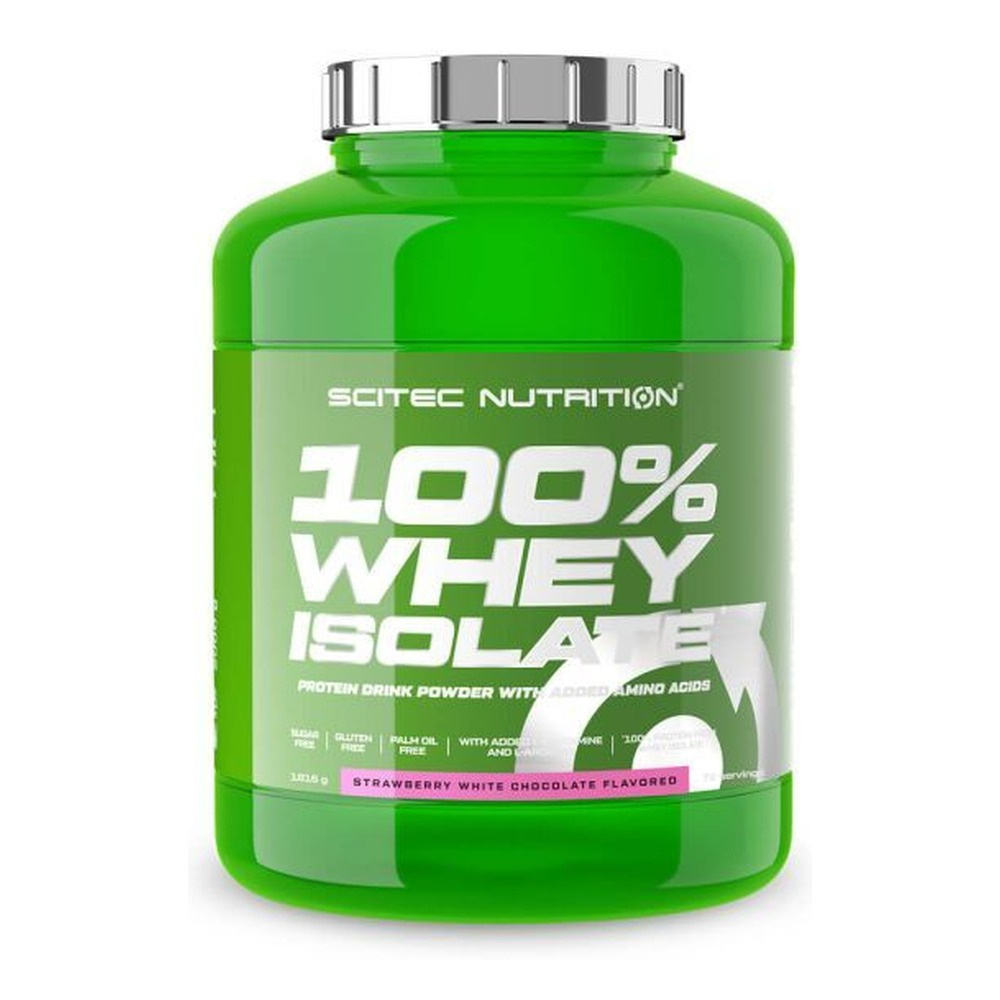 SciTec 100% Whey Isolate, Strawberry White Chocolate - 1816g