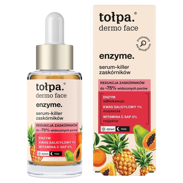 Tolpa Dermo Face Enzymatyczne Serum na Zaskórniki Oczyszczające 30ml