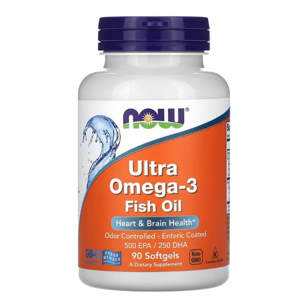 Now Foods Ultra Omega-3 90 Kapsułek