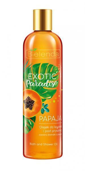 Bielenda Exotic Paradise Olejek do Kąpieli i pod Prysznic Papaja 400ml