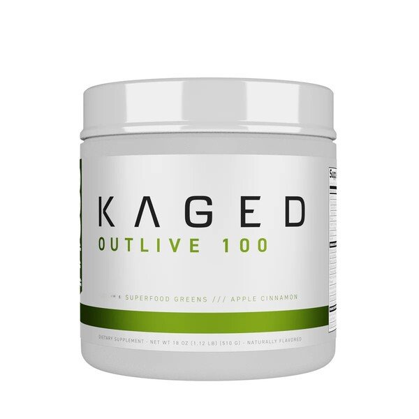 Kaged Muscle Outlive 100 Proszek z Superfoods Jabłko Cynamon Na Wsparcie Codziennej Diety 510g