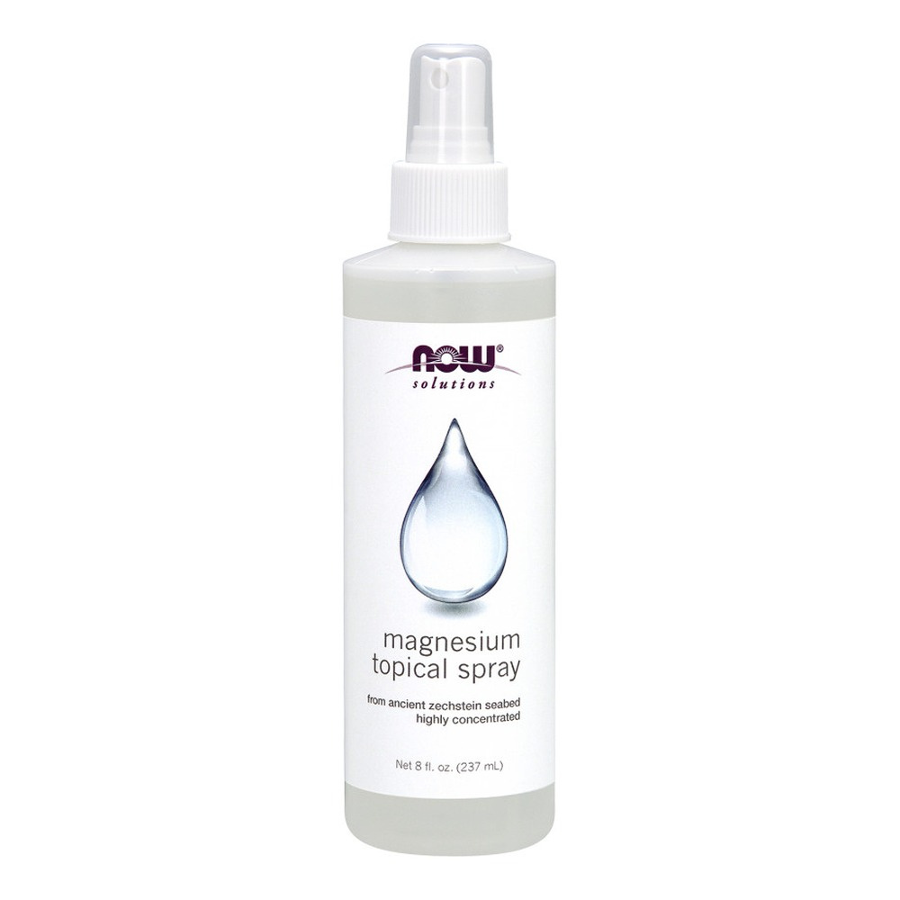 NOW Foods Magnesium Topical Spray Szybka Mgiełka Magnezowa dla Mięśni i Relaksu 237ml