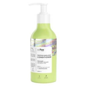 So!Flow Proteinowa i Emolientowa Odżywka do Włosów Niskoporowatych i Pozbawionych Objętości 400ml