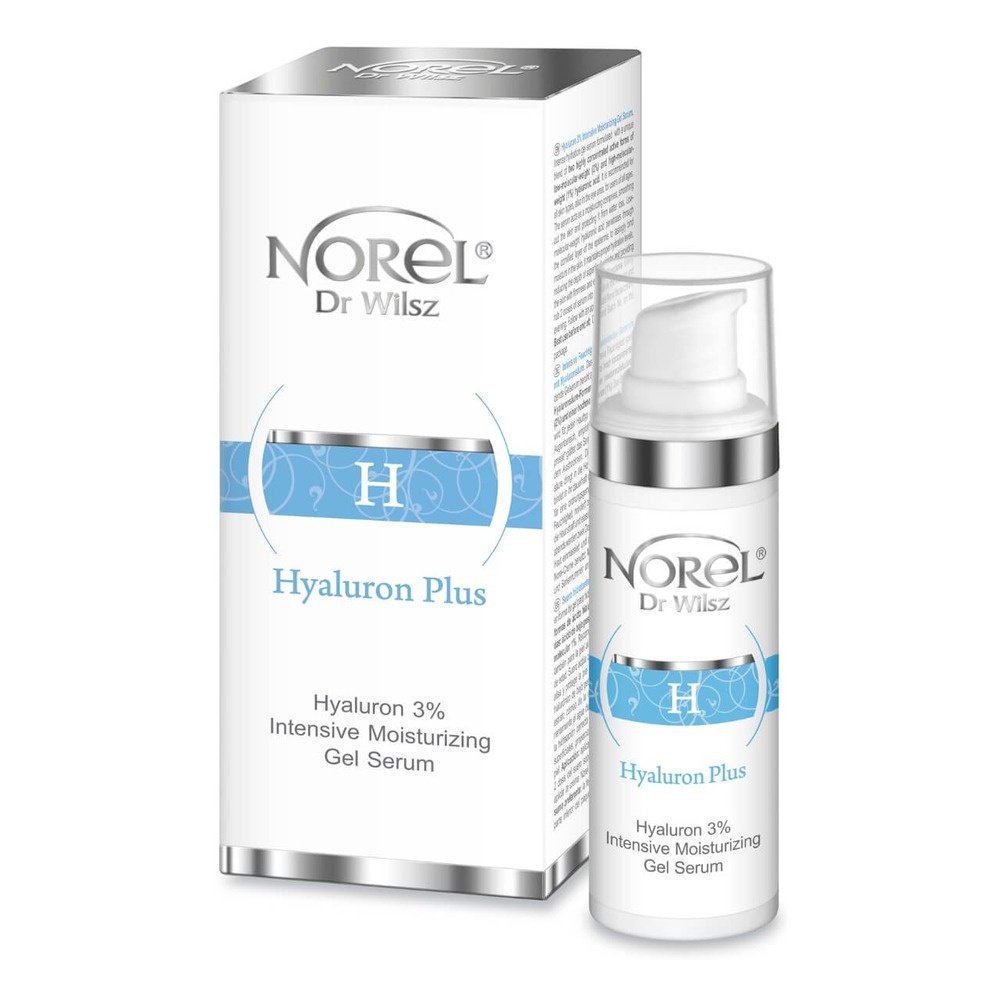 Norel Hyaluron 3% Żelowe Serum Intensywnie Nawilżające z Kwasem Hialuronowym 30ml