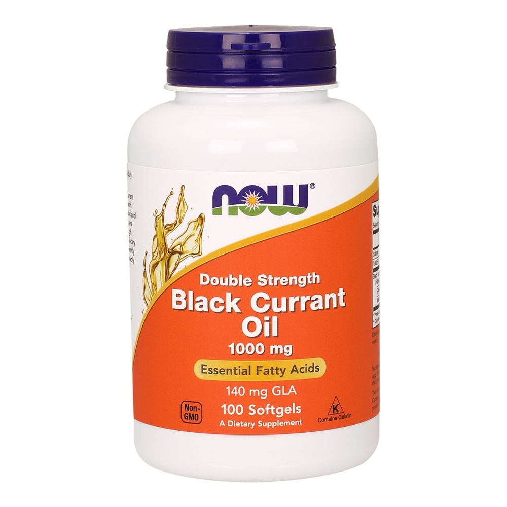 Black Currant Oil, 1000mg - 100 softgels