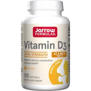 Vitamin D3, 2500 IU - 100 softgels