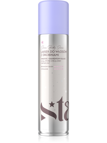 Stars Shine Baby Shine Lakier Do Włosów Z Drobinami 150ml