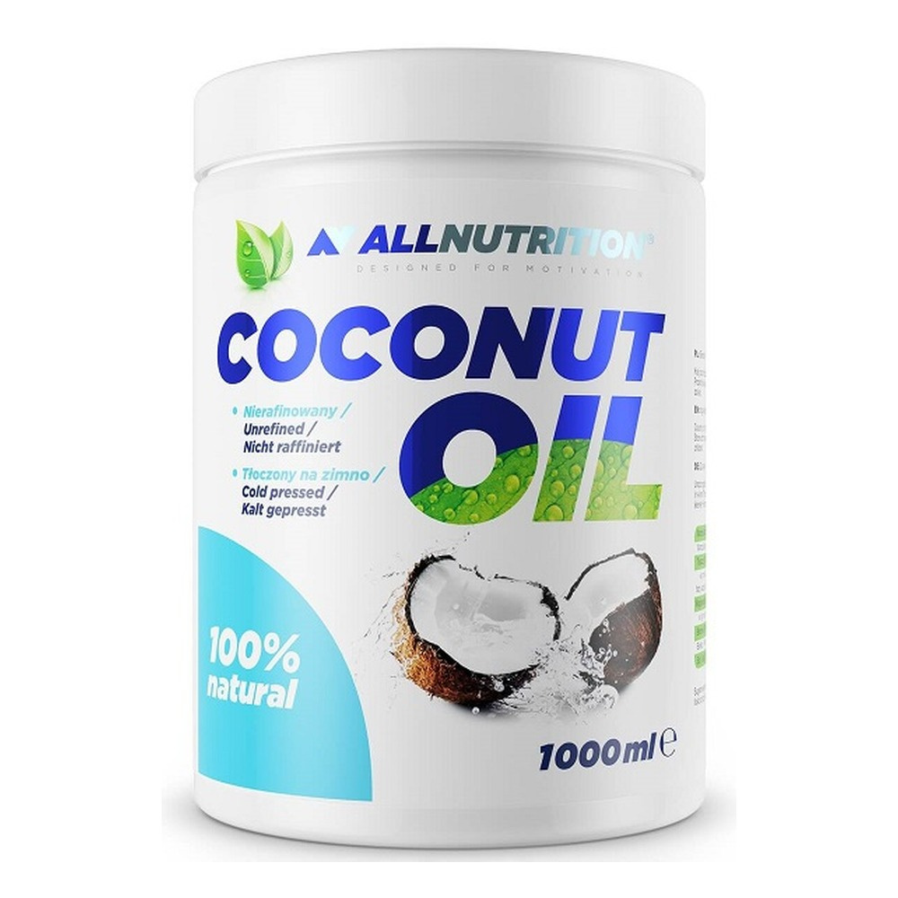 Allnutrition 100% Natural Coconut Oil, Unrefined - 1000 ml.