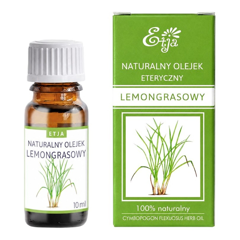 Etja Naturalny Olejek Eteryczny Lemongrasowy 10ml