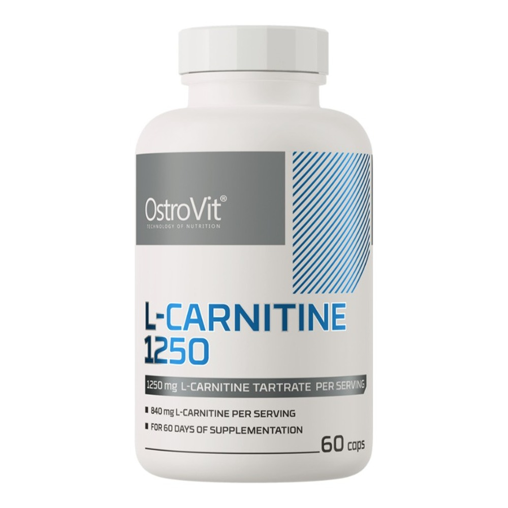 OstroVit L-Carnitine, 1250mg - 60 caps