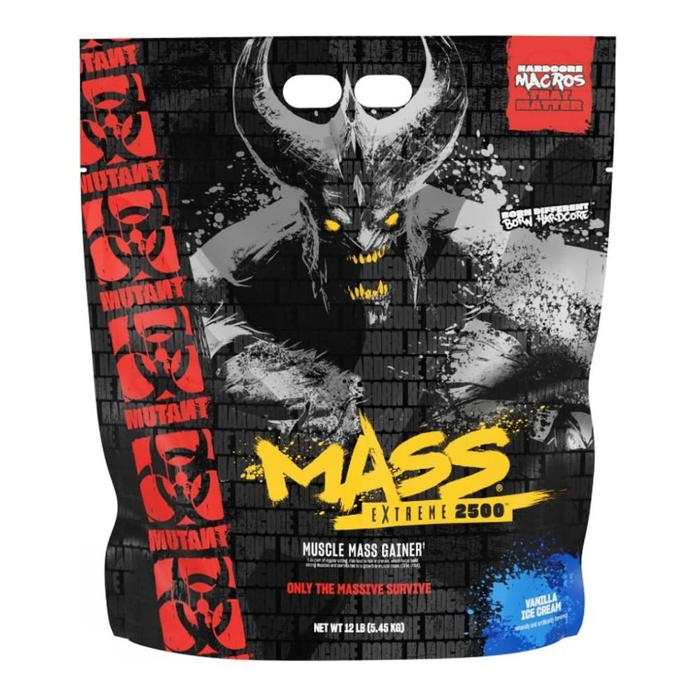 Mutant Mass Extreme 2500, Vanilla Ice Cream - 5450g