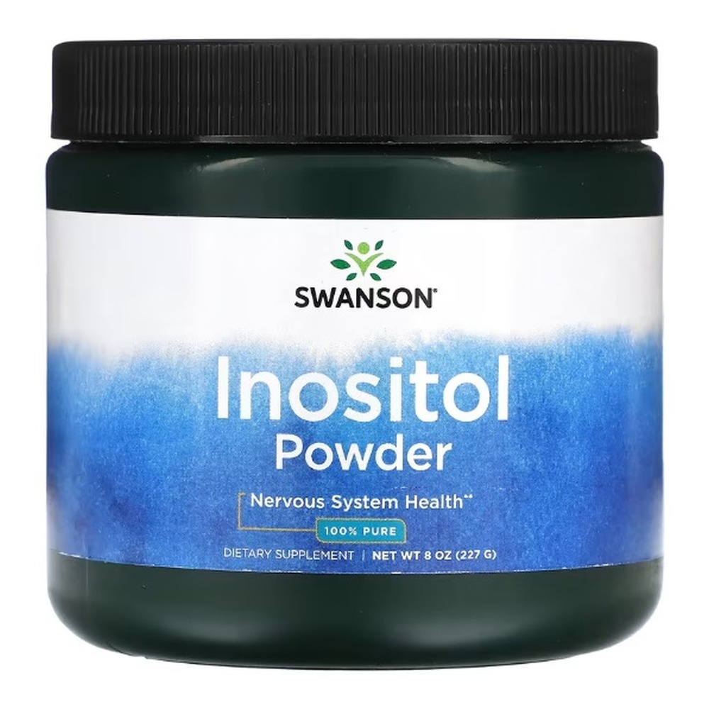 Swanson Inozytol w Proszku 100% Czystości na Wsparcie Nastroju 227g