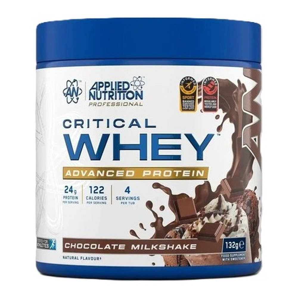 Applied Nutrition Critical Whey, Chocolate Milkshake - 132g (4 servings)
