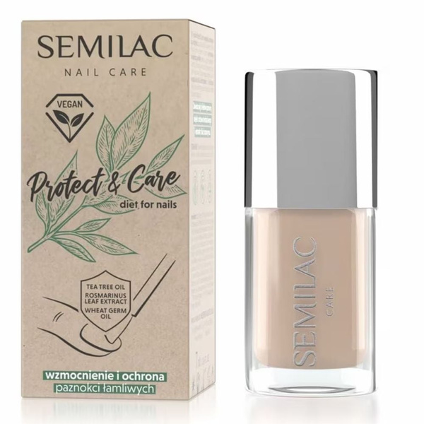 Semilac Protect & Care Odżywka Wzmacniająca do Paznokci 7ml