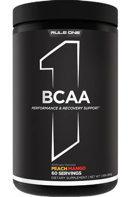 Rule One BCAA, Peach Mango - 480g