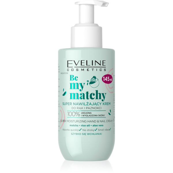 Eveline By My Matchy krem do rąk i paznokci super nawilżający 145 ml