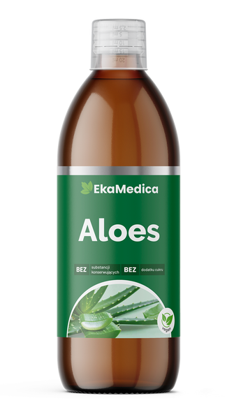 EkaMedica Naturalny 100% Sok z Aloesu 500ml