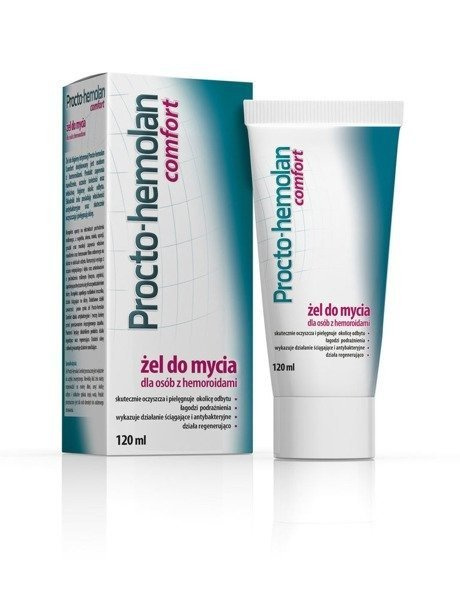 Procto-Hemolan Comfort Żel do Mycia Łagodzący na Hemoroidy 120ml