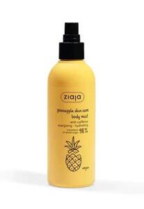 Ziaja Ananas Energetyzująco-Nawilżająca Mgiełka do Ciała z Kofeiną 200ml