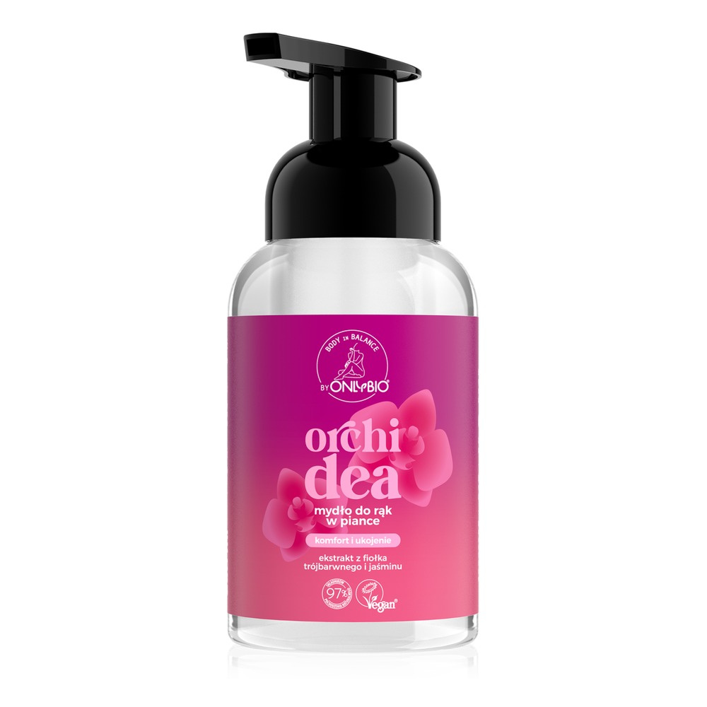 OnlyBio Body in Balance Mydło do Rąk w Piance Orchidea 250ml