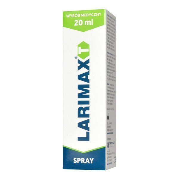 Larimax T Spray na Podrażnione Gardło dla Dzieci od 2 Lat 20ml