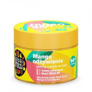 Tutti Frutti Odżywczy Peeling Cukrowy do Ciała Mango i Trawa Cytrynowa 300g