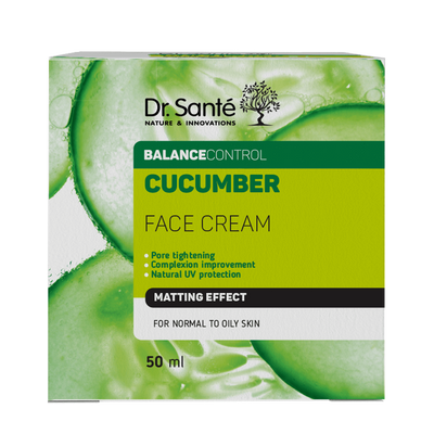 Dr.Sante Cucumber Balance Control Krem do Twarzy dla Skóry Normalnej i Tłustej 50ml