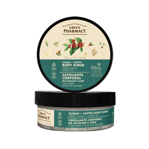 Green Pharmacy Wygładzający Peeling Cukrowo-Kawowy do Ciała 200ml