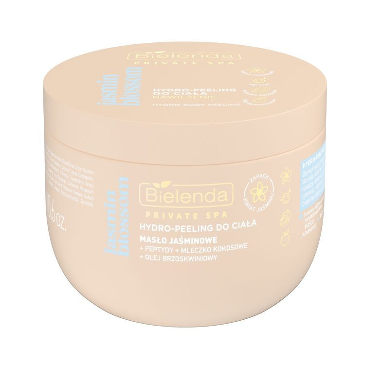 Bielenda Private Spa Jasmin Blossom Nawilżający Hydro-Peeling do Ciała 300g