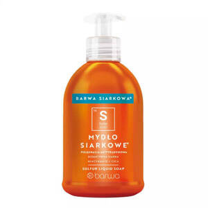 Barwa Siarkowa Przeciwtrądzikowe Mydło w Płynie 300ml